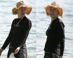 Retro Bikini: Cate Blanchett enjoys a fun day with family at